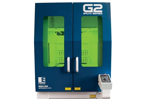 Oudere generatie Epilog machine G2 Galvo
