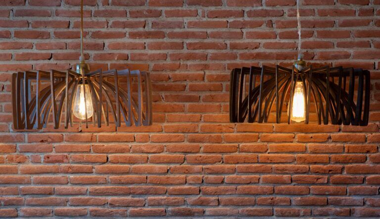Epilog Laser lamp uit hout lasersnijden