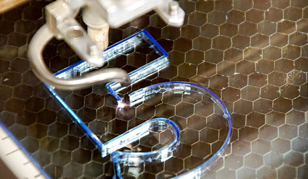 Acrylaat laser snijden