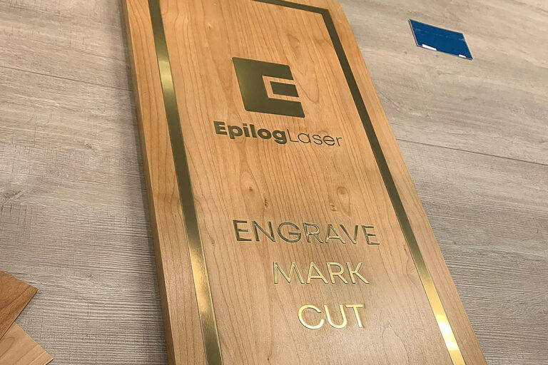 Hout inlay laser snijden