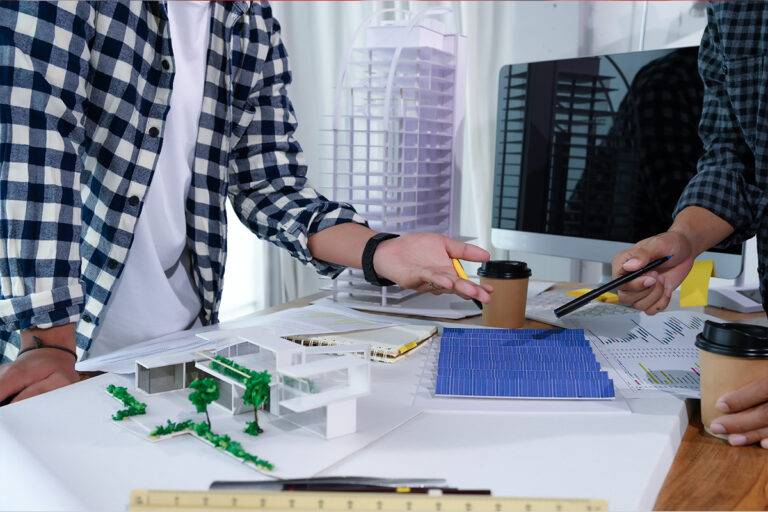 Laser gesneden onderdelen voor een maquette