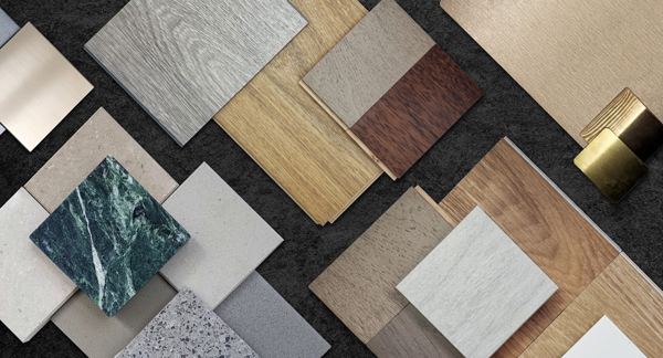 Verschillende soorten materiaal