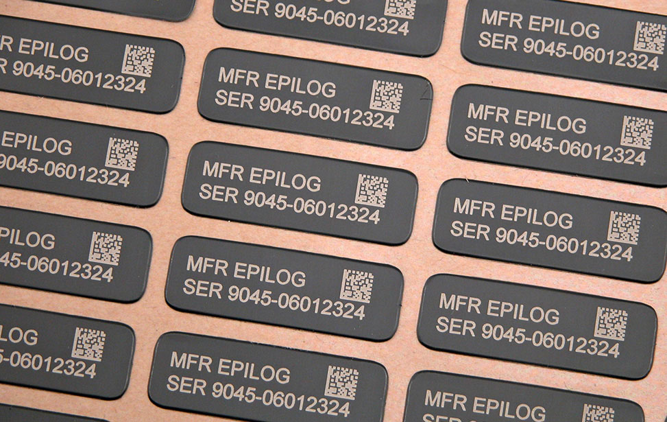 gemarkeerd metalen plaatjes