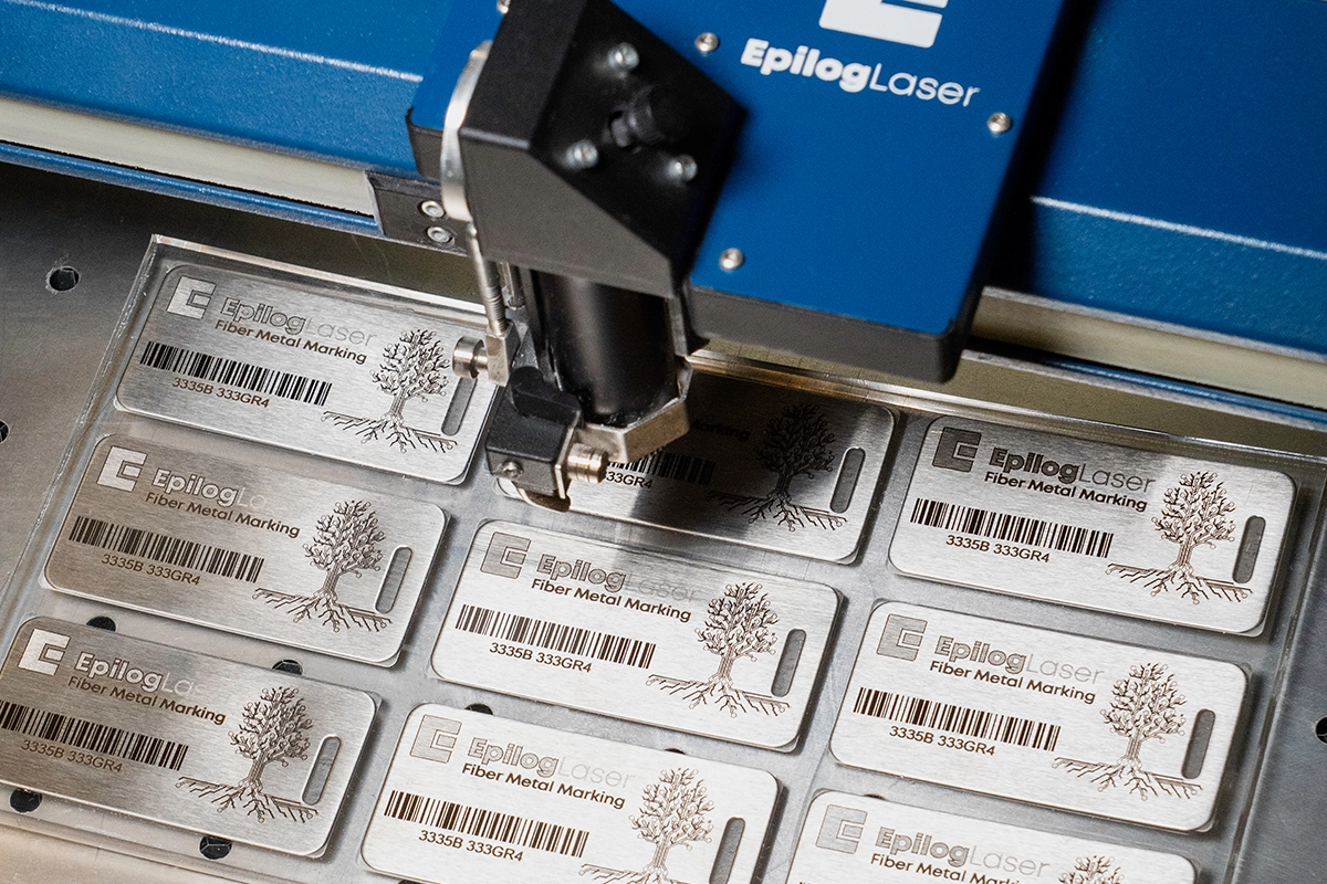 Barcodes en Streepjes code laser graveren